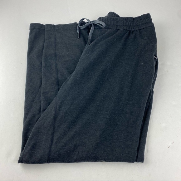 prAna Womens XXL Dark Gray Sweat Pants Leisure Athletic Drawstring - Picture 1 of 9